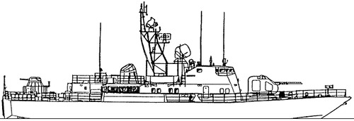 USSR Project 133 Antares Muravey class Border Patrol Boat