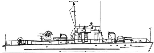USSR Project 151 River Minesweeper