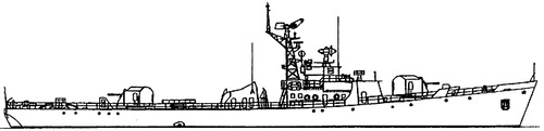 USSR Project 159 Petya-class Frigate