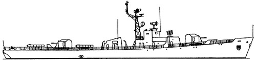 USSR Project 159A Petya-class Frigate
