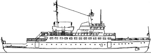 USSR Project 1731 Seagoing Ferry