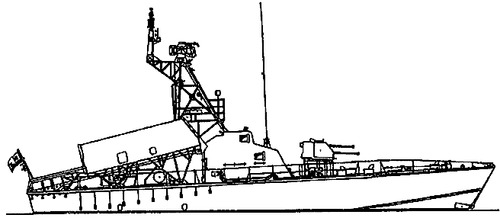 USSR Project 183R Komar-class Missile Boat