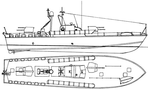 USSR Project 189 Torpedo Boat