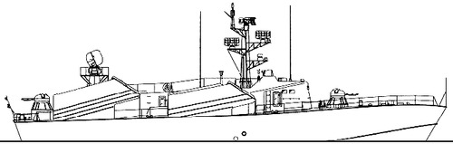 USSR Project 205 Moskit Osa-I class Missile Boat