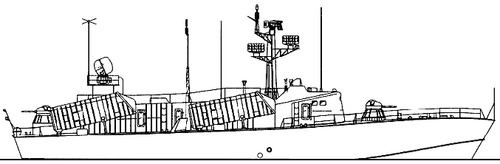 USSR Project 205U Moskit Osa-II-class Missile Boat
