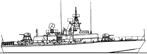 USSR Project 206 Shershen-class Torpedo Boat