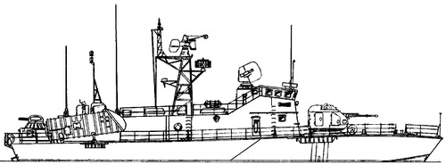 USSR Project 206MR Matka-class Torpedo Boat