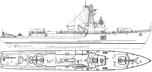 USSR Project 264A T58-class Seagoing Minesweeper