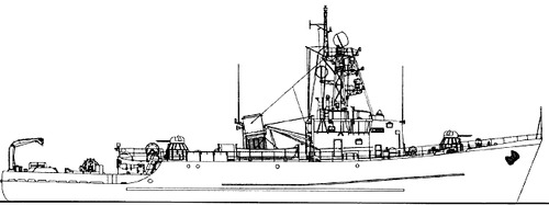USSR Project 266 Rubin Yurka-class Seagoing Minesweeper