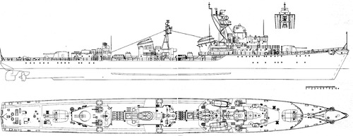 USSR Project 30bis Skoryy-class Destroyer 3-i
