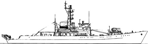 USSR Project 317 Alesha class Minelayer