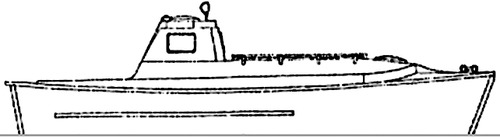 USSR Project 338 Harbour Boat