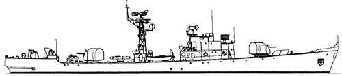 USSR Project 35 Mirka class Guard Ship