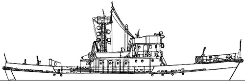 USSR Project 364 Pozharny-I class Firefighting Boat
