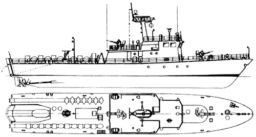 USSR Project 410 Graniczny (Cutter)