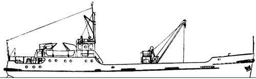 USSR Project 431 Seagoing self-propelled dry-cargo barge