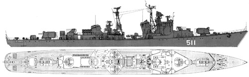 USSR Project 56 Spokoinyy Svedushchiy [Kotlin-class Destroyer] (1990)