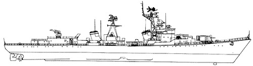 USSR Project 56A Modified Kotlin-class Destroyer