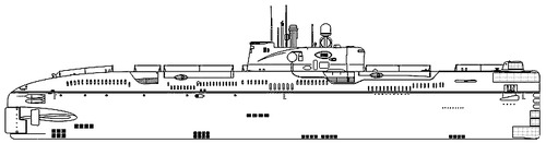 USSR Project 651K Juliett-class SSG Submarine