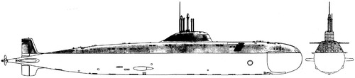 USSR Project 671RT Syomga (Victor II-class Submarine)