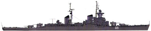USSR Project 68bis Sverdlov-class Admiral Senyavin (Light Cruiser)