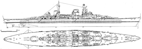 USSR Project 69I Kronshtadt-class Battlecruiser