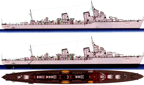 USSR Project 7U Gnevny-class (Destroyer)