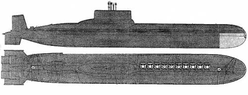 USSR Project 941 Akula - Typhoon Class SSBN