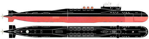 USSR Project 955 K-535 Yuriy Dolgorukiy (Borei class Sbmarine) (2013)