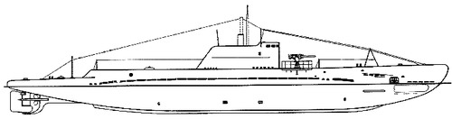 USSR Project 96 M-class Malyutka Series VI Submarine