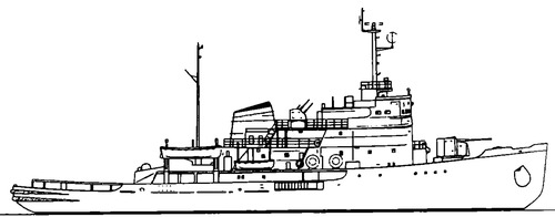USSR Project 97AP Sadko Icebreaker