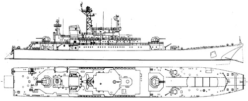 USSR Ropucha I (Landing ship)