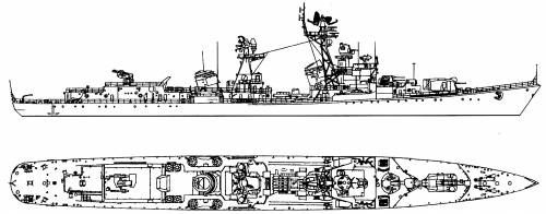 USSR Soznatelnyi (Project 56A ASW Destroyer) (1981)
