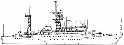 USSR SSW-231 [Satellite Tracking Ship]