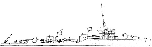 USSR Tucha (Guard Ship) (1945)