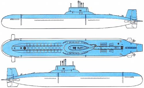 USSR Typhoon Class SSBN