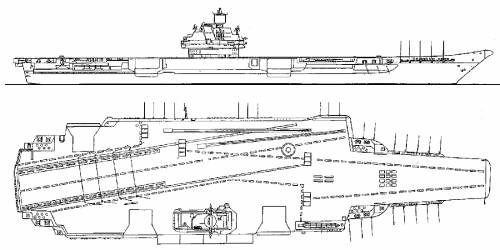 USSR Ul'yanovsk (Project 1143.7 Aircraft Carrier)