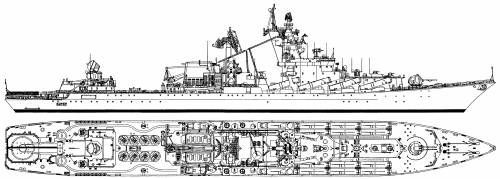 USSR Varyag (Slava Class Project Missile Cruiser) (1989)