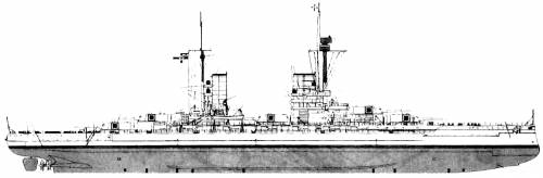 SKS Grosser Kurfuerst (Battleship) (1918)