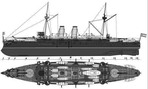 SNS Vizcaya (Armoured Cruiser) (1898)