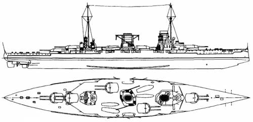 TGC Yavuz (Battlecruiser) (SMS Goeben) - Turkey (1914)