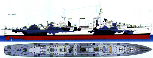 HMS Abdiel M39 (Minelayer) (1943)