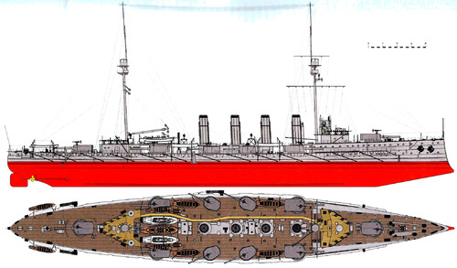 HMS Achilles (Armoured Cruiser)) (1908)