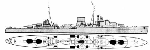 HMS Achilles [Light Cruiser] (1940)