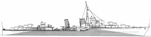 HMS Afridi (Destroyer) (1940)