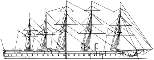 HMS Agincourt (Armoured Frigate) (1865)