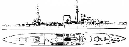 HMS Ajax (Light Cruiser) (1941)
