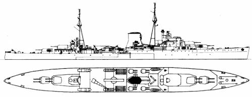 HMS Ajax (Light Cruiser) (1943)