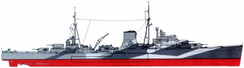HMS Ajax [Light Cruiser] (1943)