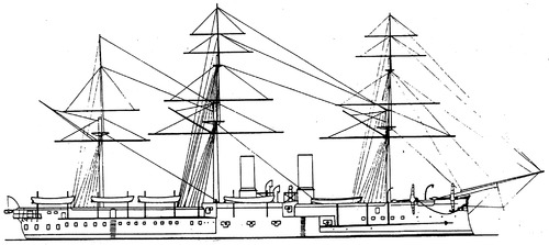 HMS Alexandra (Central Battery Ironclad ) (1875)
